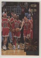 Chicago Bulls Team, Michael Jordan, Dennis Rodman, Toni Kukoc