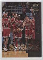 Chicago Bulls Team, Michael Jordan, Dennis Rodman, Toni Kukoc