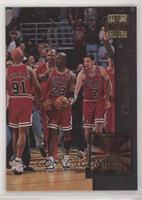 Chicago Bulls Team, Michael Jordan, Dennis Rodman, Toni Kukoc