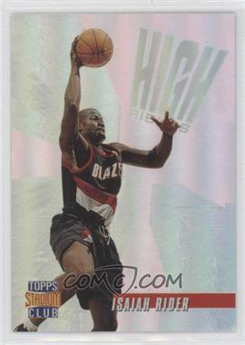 1996-97 Topps Stadium Club - High Risers - Members Only #HR 10 - Isaiah Rider