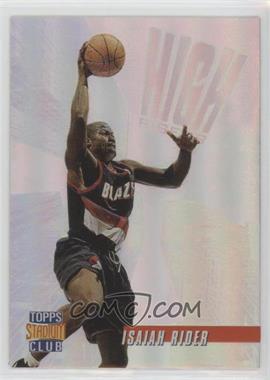 1996-97 Topps Stadium Club - High Risers - Members Only #HR 10 - Isaiah Rider