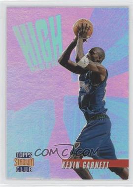 1996-97 Topps Stadium Club - High Risers - Members Only #HR 6 - Kevin Garnett