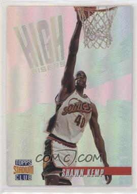 1996-97 Topps Stadium Club - High Risers #HR 13 - Shawn Kemp