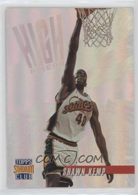 1996-97 Topps Stadium Club - High Risers #HR 13 - Shawn Kemp