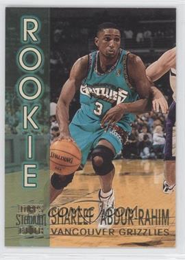 1996-97 Topps Stadium Club - Rookies Series 2 #R1 - Shareef Abdur-Rahim