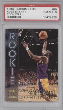 1996-97 Topps Stadium Club - Rookies Series 2 #R9 - Kobe Bryant [PSA 8 NM‑MT]