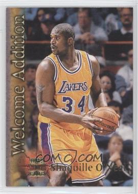 1996-97 Topps Stadium Club - Welcome Addition #WA 19 - Shaquille O'Neal