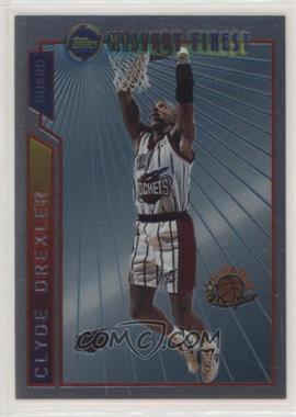 1996-97 Topps Super Teams - [Base] - Conference Winners Bordered #M13 - Clyde Drexler