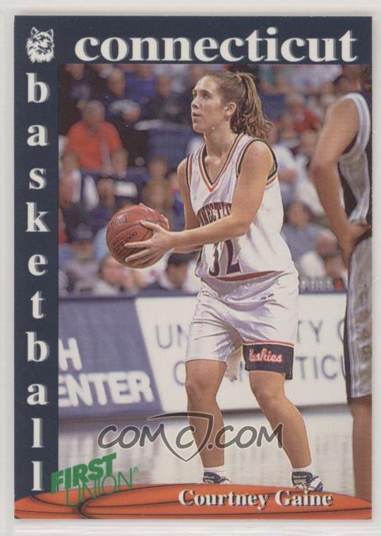 1996 97 University Of Connecticut Huskies Women S Team Issue Base 32 Courtney Gaine 1996 97 University Of Connecticut Huskies Women S Team Issue Base 32 Courtney Gaine