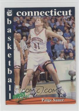 1996-97 University of Connecticut Huskies Women's Team Issue - [Base] #41 - Paige Sauer