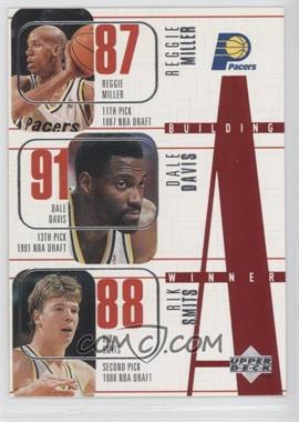 1996-97 Upper Deck - [Base] #146 - Building a Winner - Reggie Miller, Dale Davis, Rik Smits, Travis Best, Antonio Davis