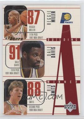 1996-97 Upper Deck - [Base] #146 - Building a Winner - Reggie Miller, Dale Davis, Rik Smits, Travis Best, Antonio Davis