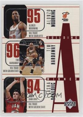 1996-97 Upper Deck - [Base] #149 - Building a Winner - Alonzo Mourning, Tim Hardaway, Sasha Danilovic, Kurt Thomas, Keith Askins