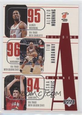 1996-97 Upper Deck - [Base] #149 - Building a Winner - Alonzo Mourning, Tim Hardaway, Sasha Danilovic, Kurt Thomas, Keith Askins