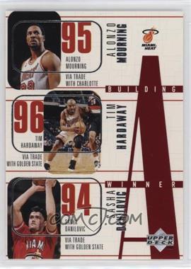 1996-97 Upper Deck - [Base] #149 - Building a Winner - Alonzo Mourning, Tim Hardaway, Sasha Danilovic, Kurt Thomas, Keith Askins