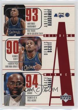 1996-97 Upper Deck - [Base] #154 - Building a Winner - Anfernee Hardaway, Dennis Scott, Horace Grant, Nick Anderson, Brian Shaw