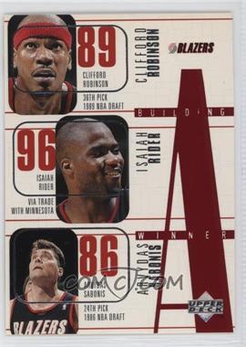 1996-97 Upper Deck - [Base] #157 - Building a Winner - Clifford Robinson, Isaiah Rider, Arvydas Sabonis, Rasheed Wallace, Kenny Anderson