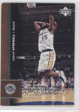 1996-97 Upper Deck - [Base] #222 - Latrell Sprewell