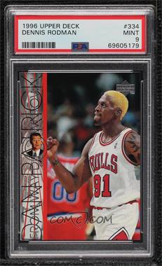 1996-97 Upper Deck - [Base] #334 - Dennis Rodman [PSA 9 MINT]