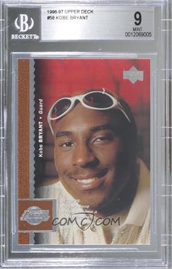 1996-97 Upper Deck - [Base] #58 - Kobe Bryant [BGS 9 MINT]
