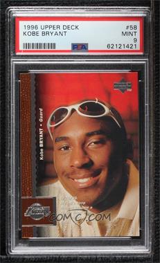 1996-97 Upper Deck - [Base] #58 - Kobe Bryant [PSA 9 MINT]