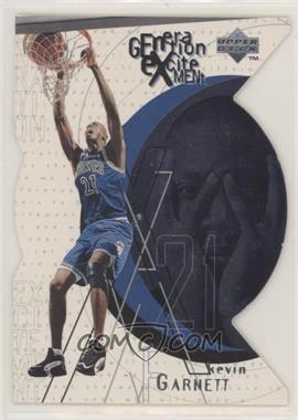 1996-97 Upper Deck - Generation Excitement - Die-Cut #G10 - Kevin Garnett