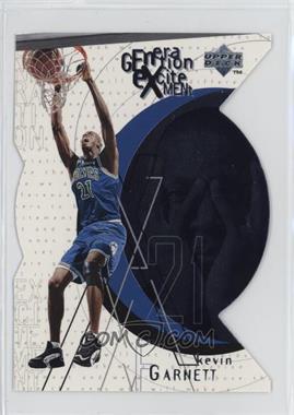 1996-97 Upper Deck - Generation Excitement - Die-Cut #G10 - Kevin Garnett