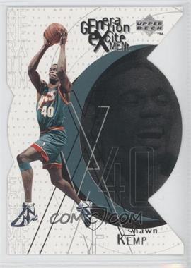 1996-97 Upper Deck - Generation Excitement - Die-Cut #G18 - Shawn Kemp