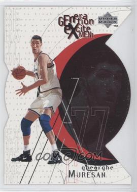 1996-97 Upper Deck - Generation Excitement - Die-Cut #G20 - Gheorghe Muresan