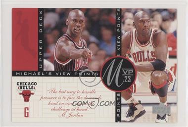 1996-97 Upper Deck - Michael's View Points MVP23 - Jumbo #VP4 - Michael Jordan