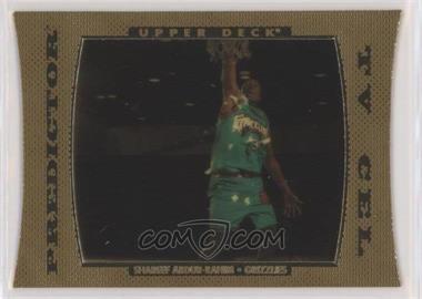 1996-97 Upper Deck - Prize Predictors Series 2 - TV Cel #TV-19 - Shareef Abdur-Rahim