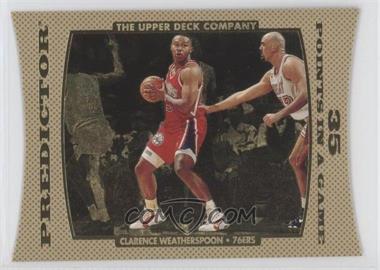 1996-97 Upper Deck - Redemption Predictors Series 1 #P13 - Clarence Weatherspoon