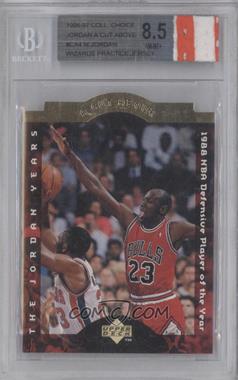 1996-97 Upper Deck Collector's Choice - A Cut Above: The Jordan Years #CA4 - Michael Jordan [BGS 8.5 NM‑MT+]