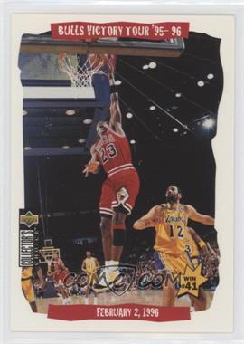 1996-97 Upper Deck Collector's Choice - [Base] #25 - Bulls Victory Tour '95-'96 - February 2, 1996 [EX to NM]
