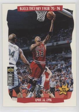 1996-97 Upper Deck Collector's Choice - [Base] #28 - Bulls Victory Tour '95-'96 - April 16, 1996