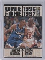 One on One - Anfernee Hardaway vs. Michael Jordan [Good to VG‑E…