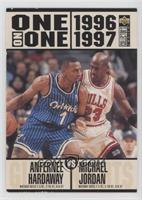 One on One - Anfernee Hardaway vs. Michael Jordan [EX to NM]