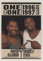 One on One - Hakeem Olajuwon vs. Shaquille O'Neal [Good to VG‑E…