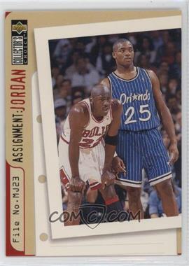 1996-97 Upper Deck Collector's Choice - [Base] #362 - Assignment: Jordan - Nick Anderson, Michael Jordan [EX to NM]