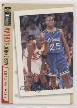 1996-97 Upper Deck Collector's Choice - [Base] #362 - Assignment: Jordan - Nick Anderson, Michael Jordan