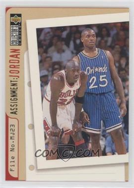 1996-97 Upper Deck Collector's Choice - [Base] #362 - Assignment: Jordan - Nick Anderson, Michael Jordan [EX to NM]