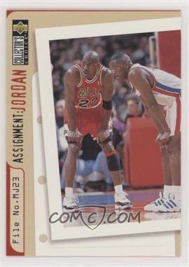 1996-97 Upper Deck Collector's Choice - [Base] #363 - Assignment: Jordan - Joe Dumars, Michael Jordan