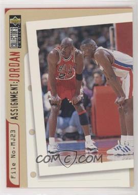 1996-97 Upper Deck Collector's Choice - [Base] #363 - Assignment: Jordan - Joe Dumars, Michael Jordan