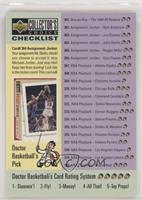 Checklist - John Starks, Michael Jordan, Anfernee Hardaway