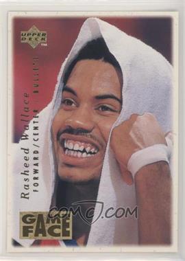 1996-97 Upper Deck Collector's Choice - Game Face #GF8 - Rasheed Wallace