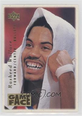 1996-97 Upper Deck Collector's Choice - Game Face #GF8 - Rasheed Wallace