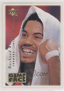 1996-97 Upper Deck Collector's Choice - Game Face #GF8 - Rasheed Wallace