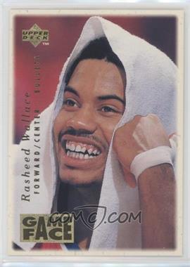 1996-97 Upper Deck Collector's Choice - Game Face #GF8 - Rasheed Wallace