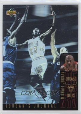 1996-97 Upper Deck Collector's Choice - Jordan's Journal #J1 - Michael Jordan