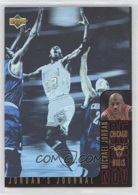 1996-97 Upper Deck Collector's Choice - Jordan's Journal #J1 - Michael Jordan